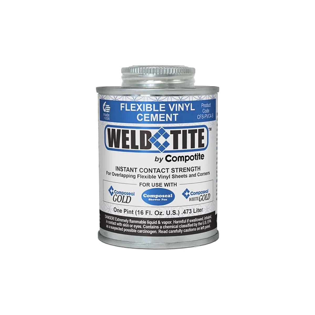 Compotite Weld-Tite Flexible Vinyl Cement