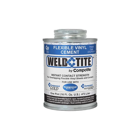 Compotite Weld-Tite Flexible Vinyl Cement
