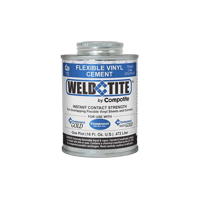 Compotite Weld-Tite Flexible Vinyl Cement