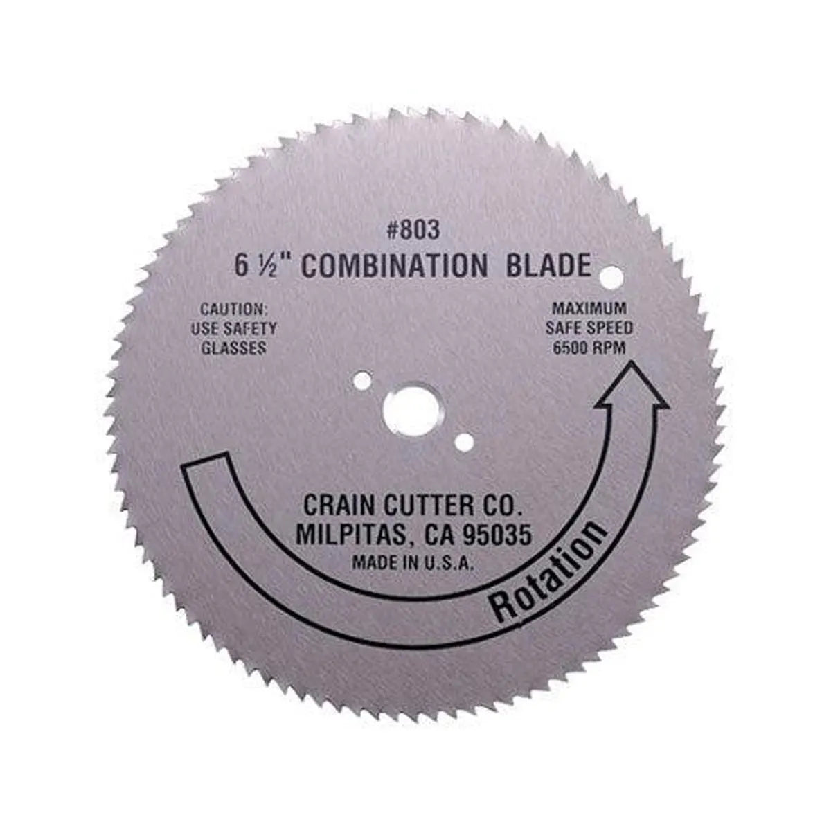 Crain 6-1/2" Combination Steel Blade