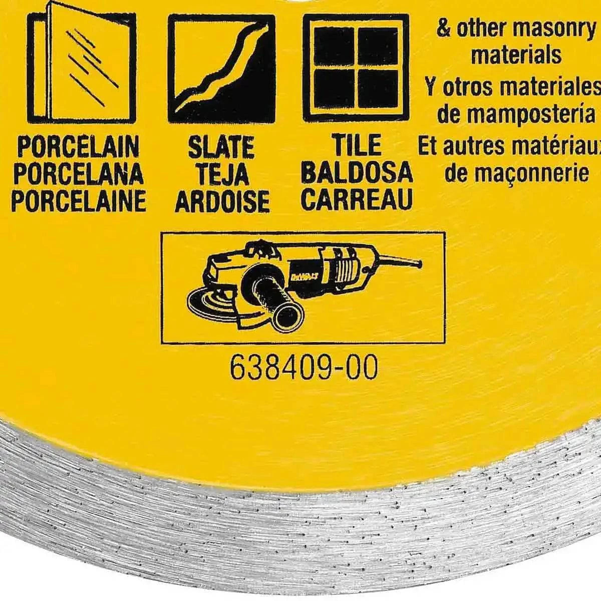 Dewalt DW4765 Porcelain Tile Blade. Contractors Direct Dewalt DW4765 Porcelain Tile Blade. Contractors Direct