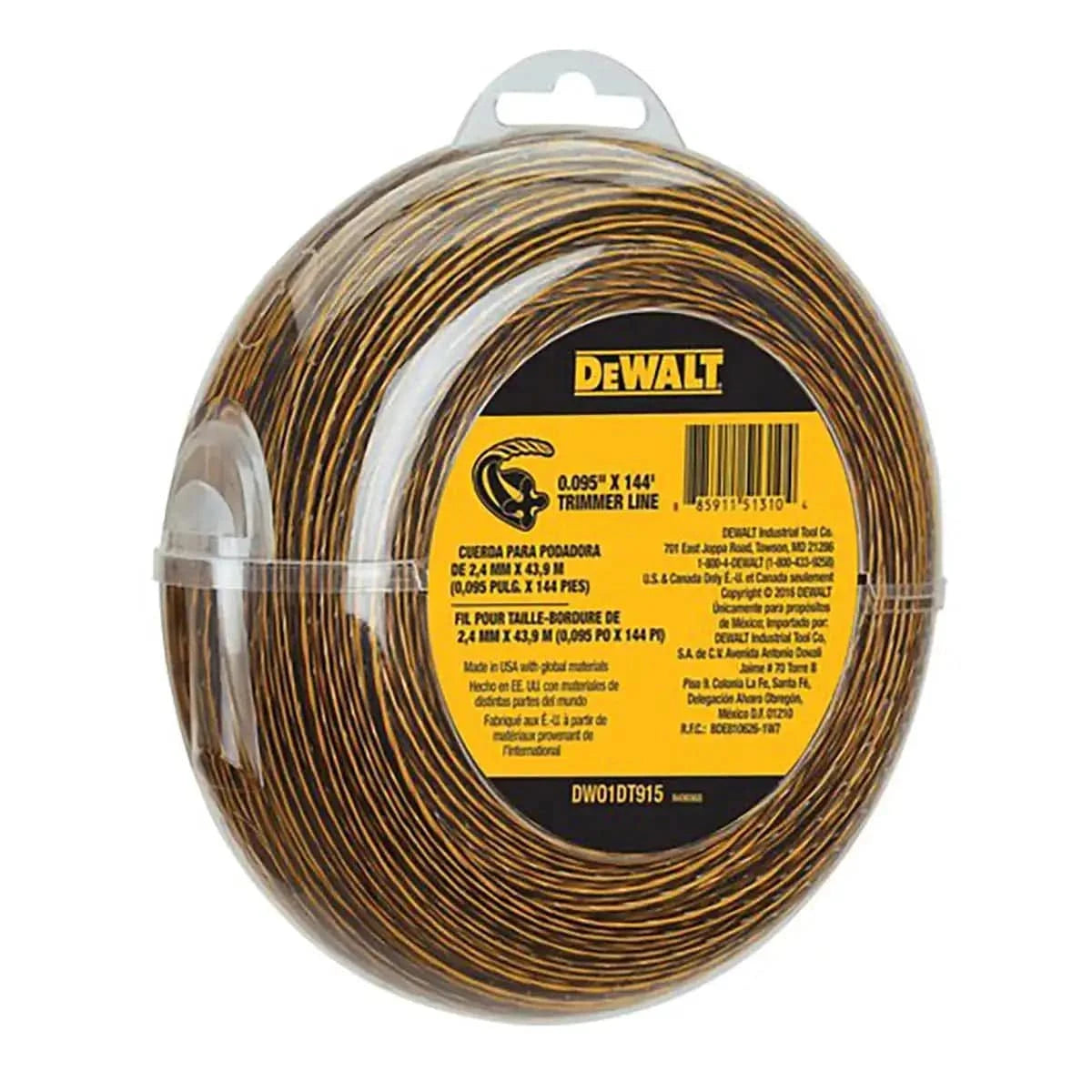 DeWalt 0.095 in x 144 ft Trimmer Line