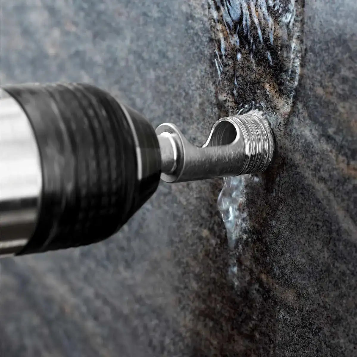 Dewalt Wet Diamond Drill Bit In Use