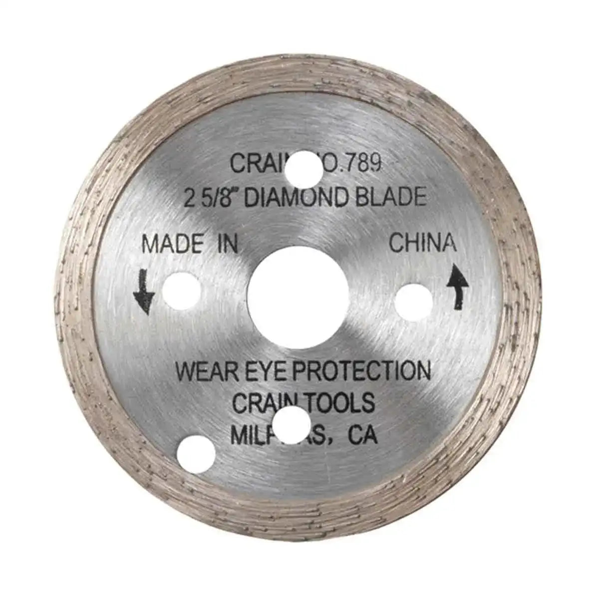 Crain 2-5/8" Diamond Blade for Toe Kick Saw
