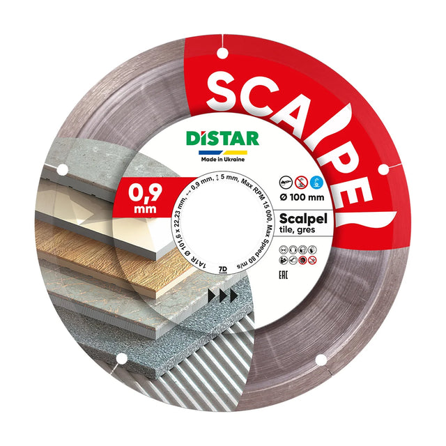 DiStar Scalpel 4" Diamond Blade - Contractors Direct