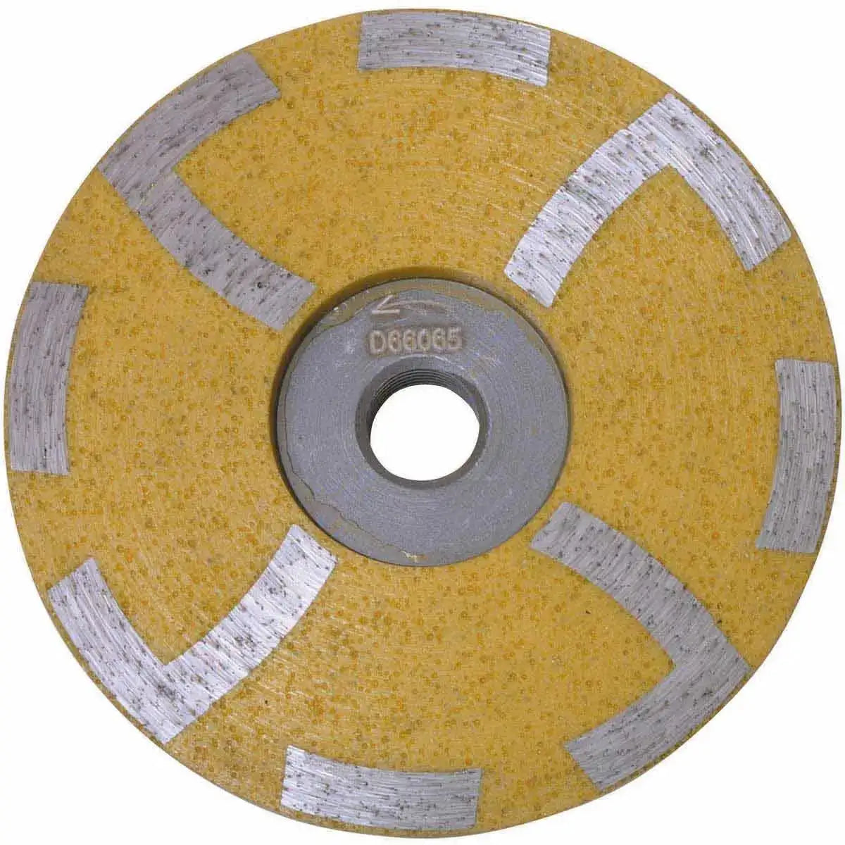 Diteq 4 inch Resin Filled Cup Wheel - Medium Grit