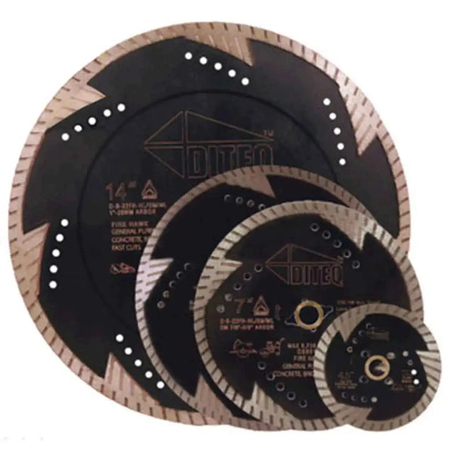 Diteq B-22 FireHawk III Multi-Purpose Turbo Blades