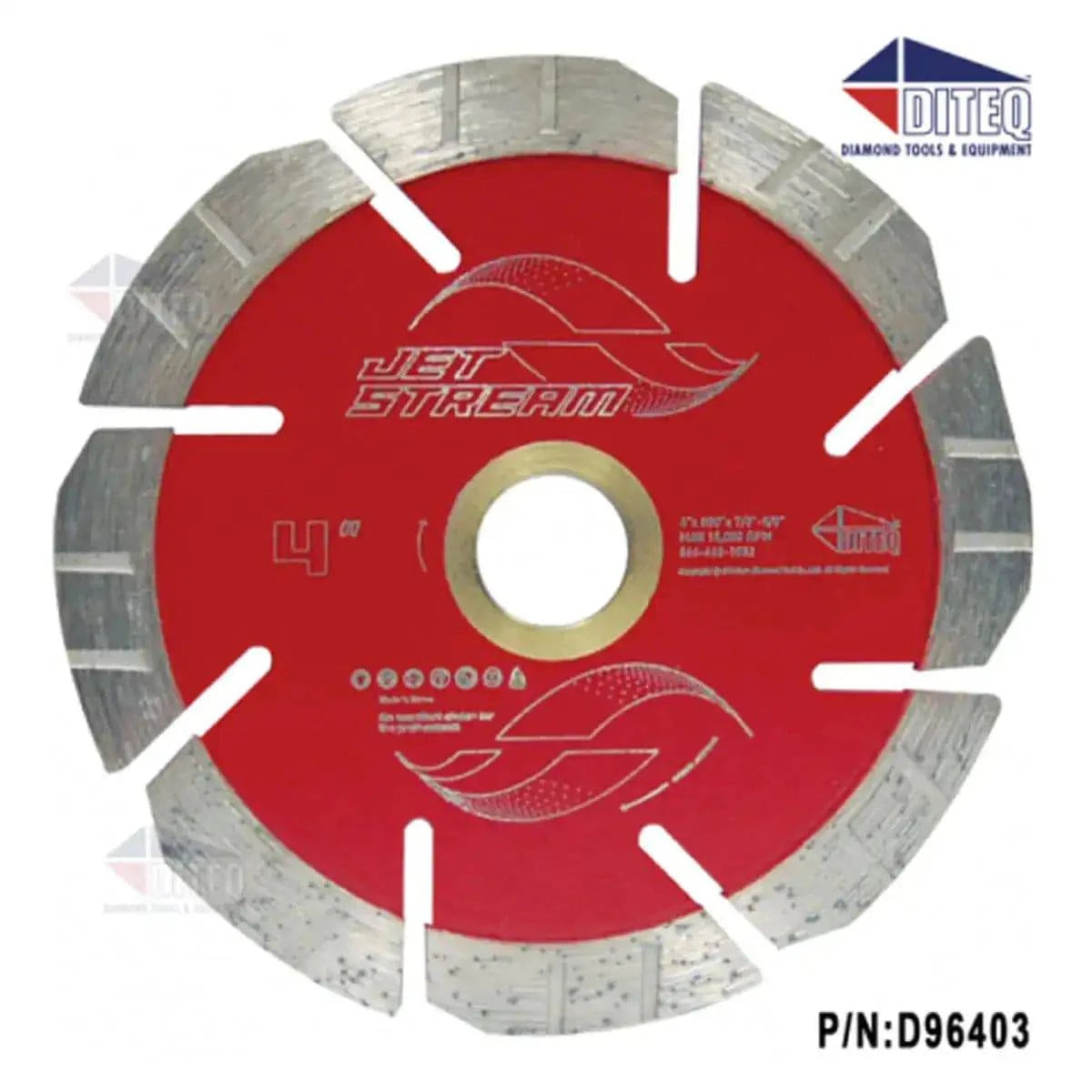 DiteqJS-S Jet Stream Concrete and Masonry Blades