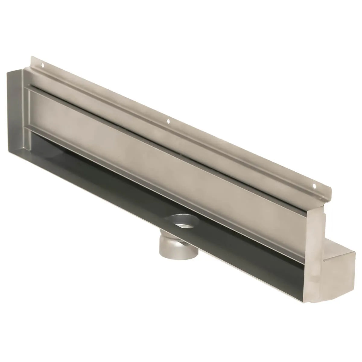 Drains Unlimited Wall Recessed Linear Shower Drain with Flange