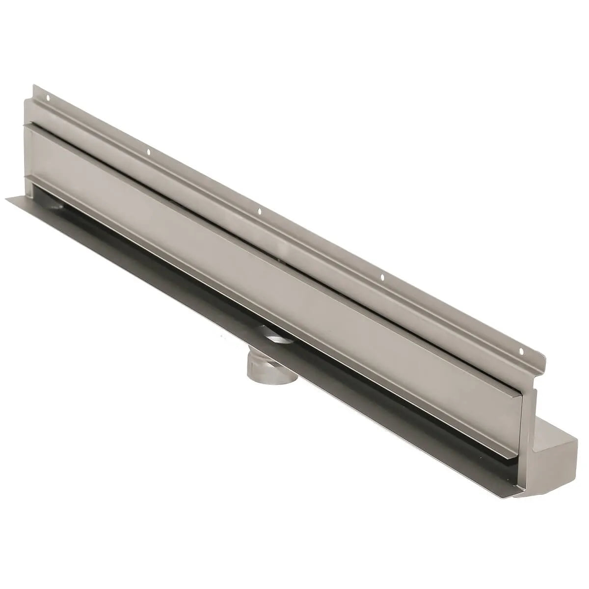 Drains Unlimited Wall Recessed Linear Drain without Flange