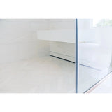 Wall Recessed Shower Drain with Tile In Grate