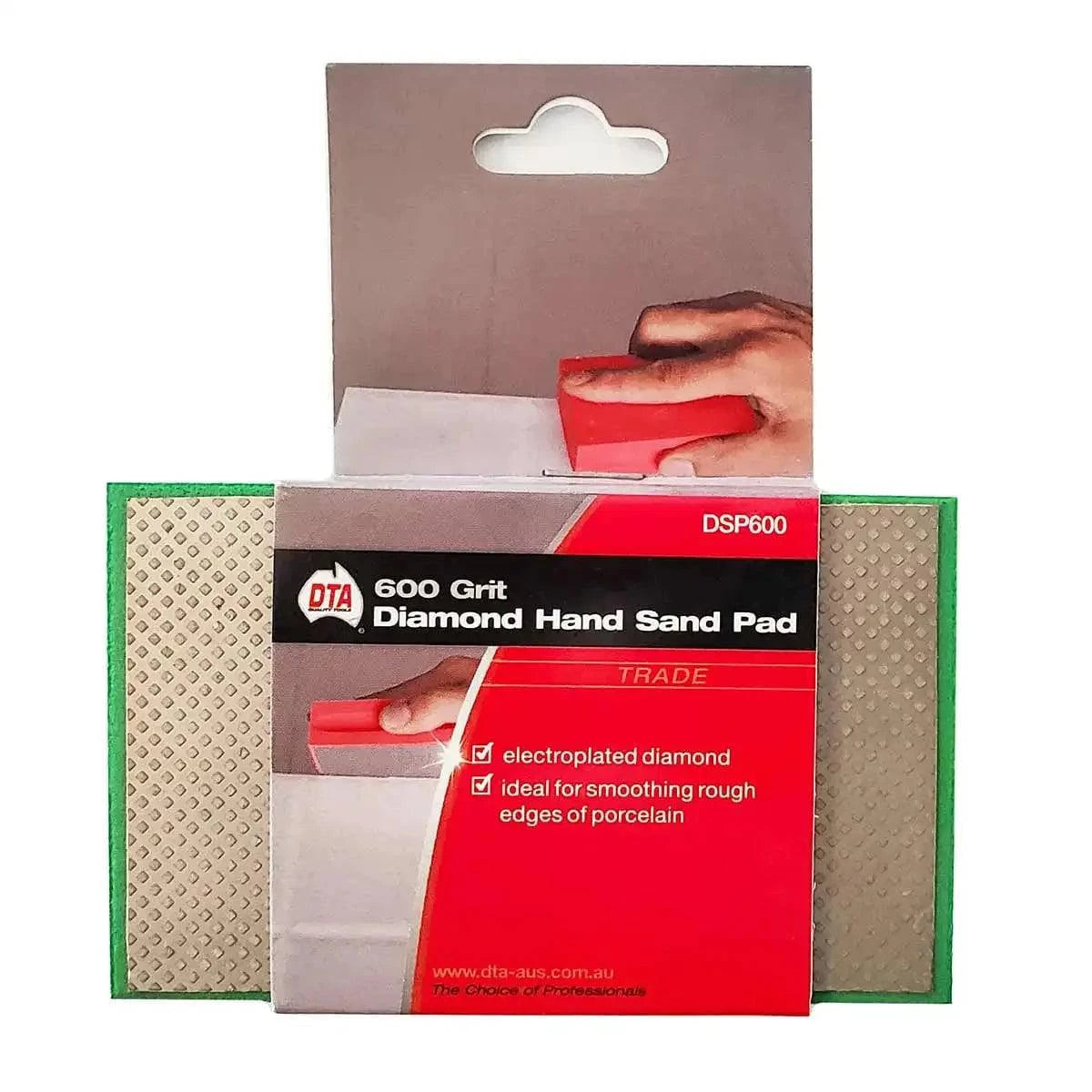 DTA Diamond Hand Pad 60 Grit in packaging
