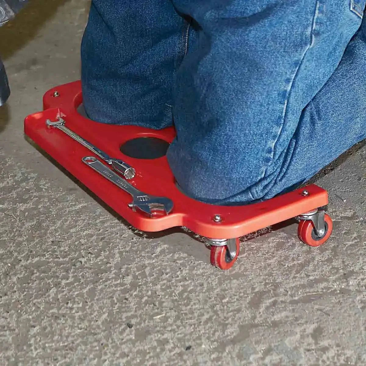 DTA Knee Pad Roller In Use