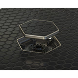 Tile-In Hex Drain Brushed Nickel 2
