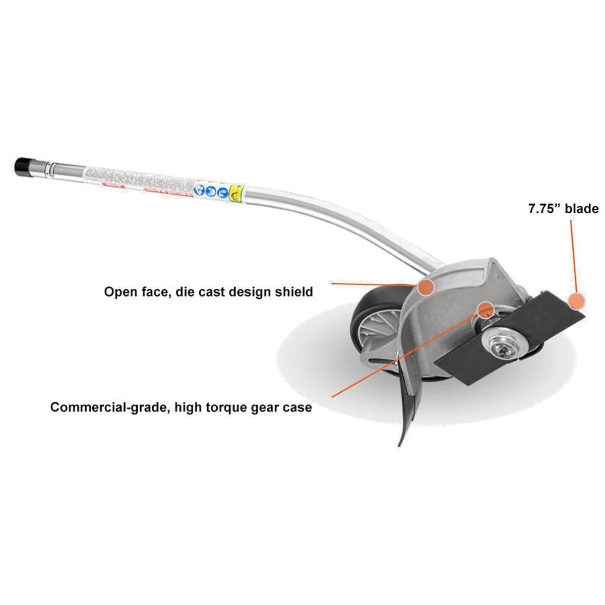 ECHO Curved Shaft Edger Attachment Specs