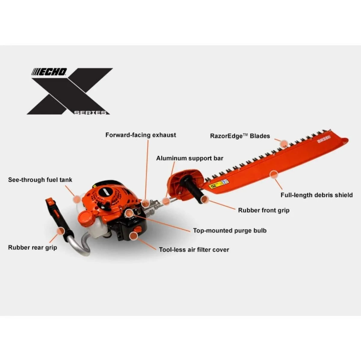 ECHO HCS-3810 Hedge Trimmer Specs