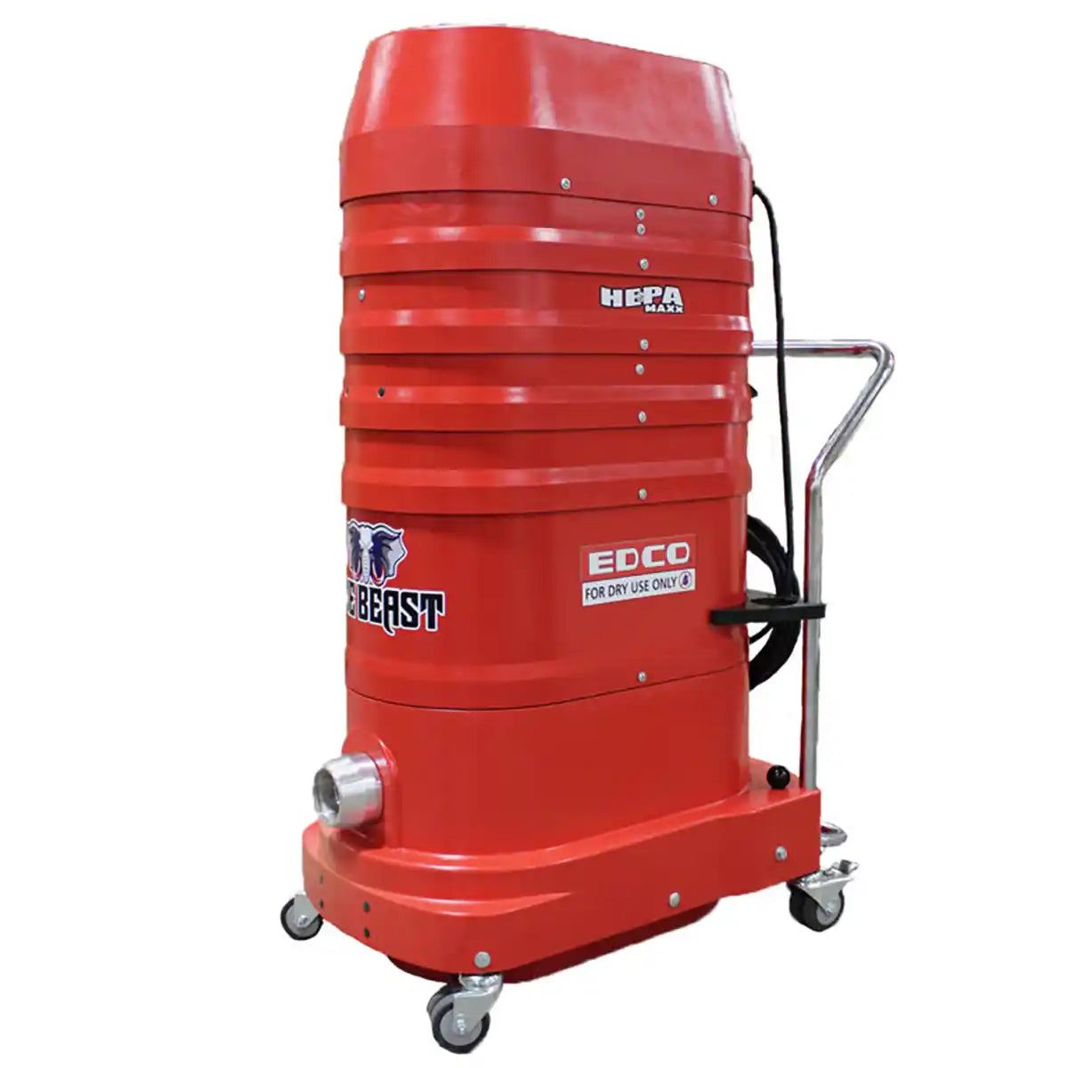 EDCO Beast II 330 CFM Vacuum with Dustpan - Contractors Direct