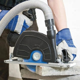 Eibenstock Circular Tile Saw Cuts Marble