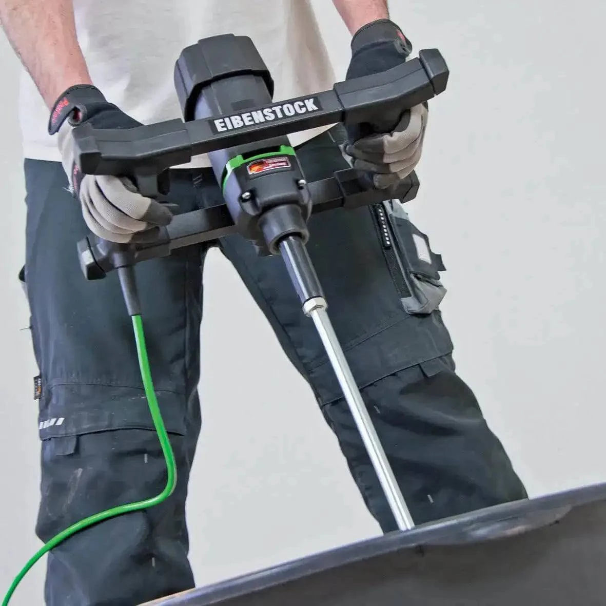 Eibenstock EHR 18 S H-Handle, provides extra protection from motor damage, Fiberglass housing, robust, reinforced and lightweight, Construction grade cable for heavy-duty use