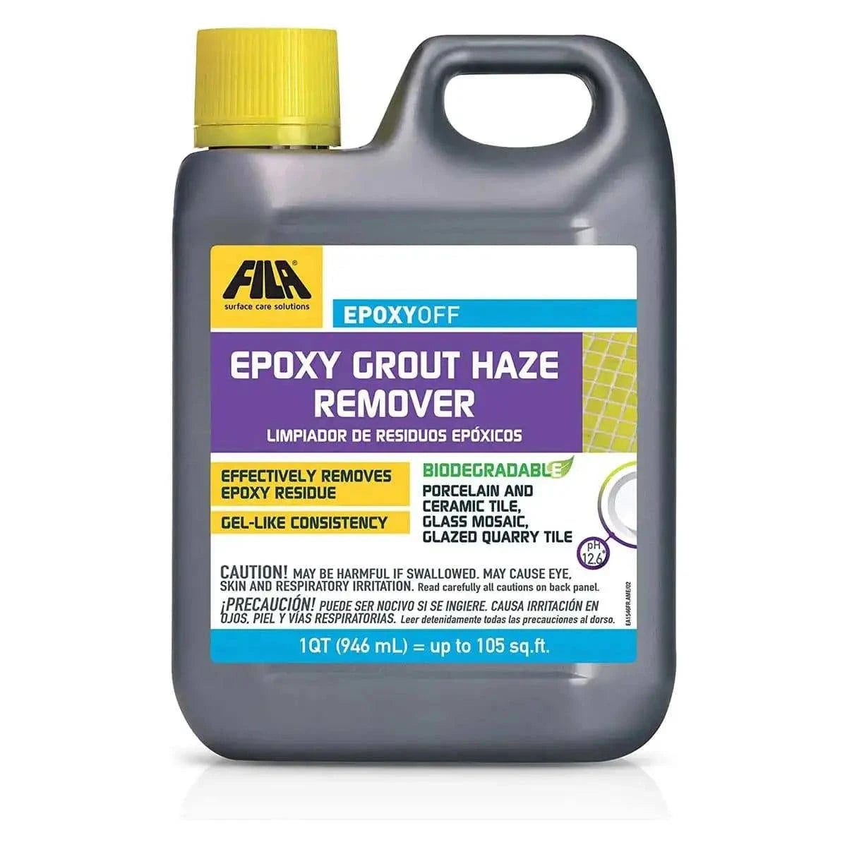 FILA EpoxyOff Epoxy Grout Haze Remover - 1 Quart