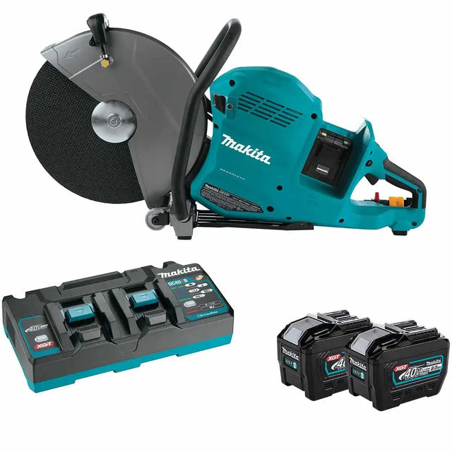 Makita - 80V max (40V max X2) XGT Brushless 14" Power Cutter Kit