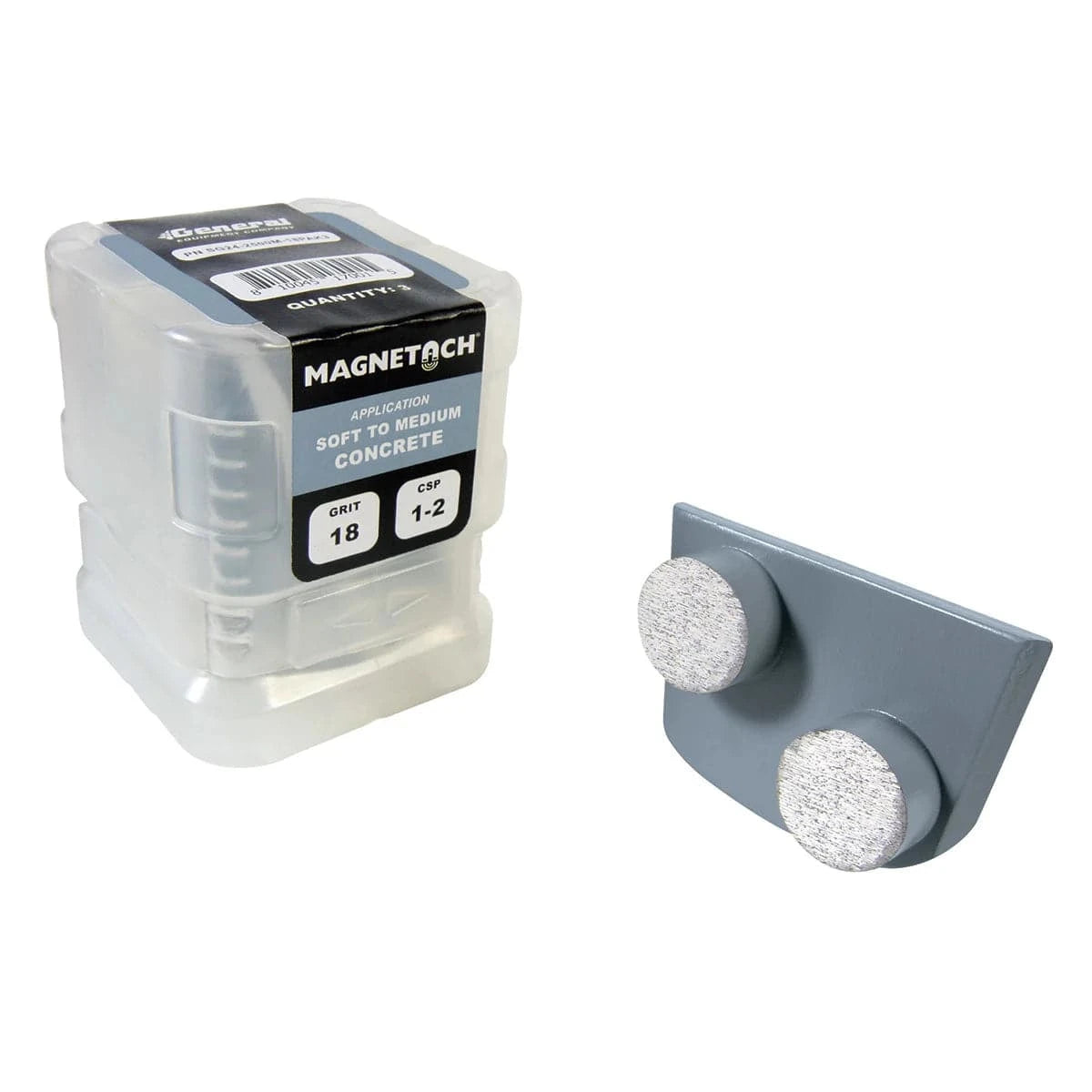 General Magnetach Diamond Tool 18 Grit Med