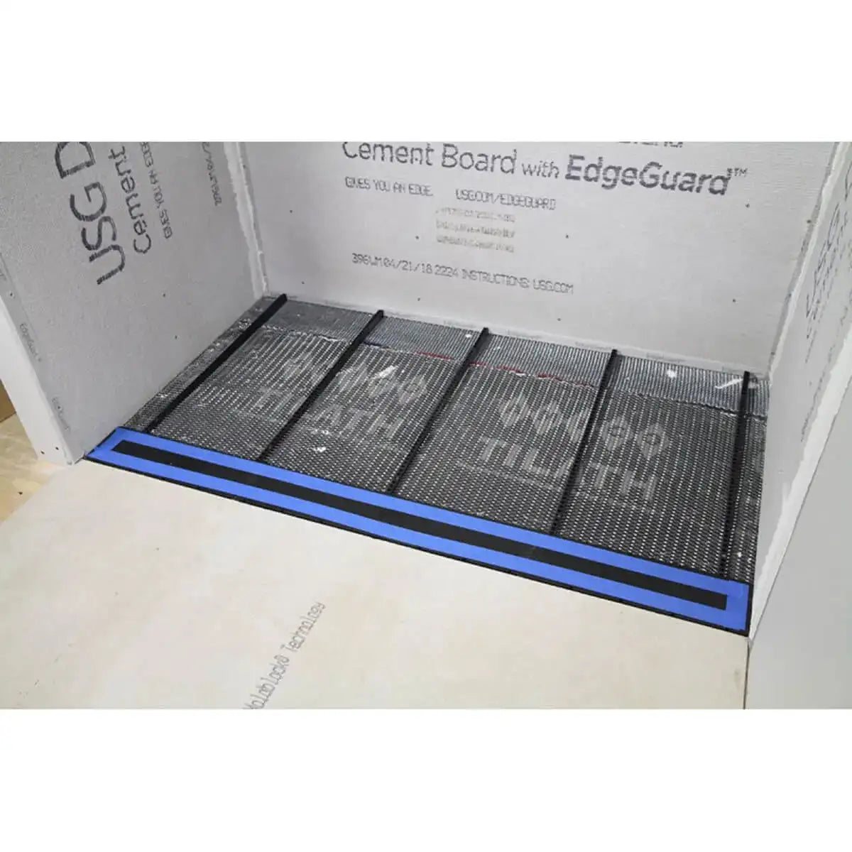 Pre-Pitch Shower Installation with Goof Proof Linear Drain