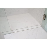 Installed Tile On Linear Shower Drain