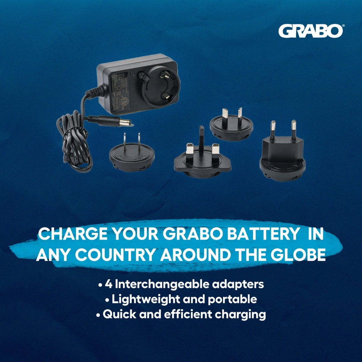 GRABO INTERNATIONAL CHARGER Ad