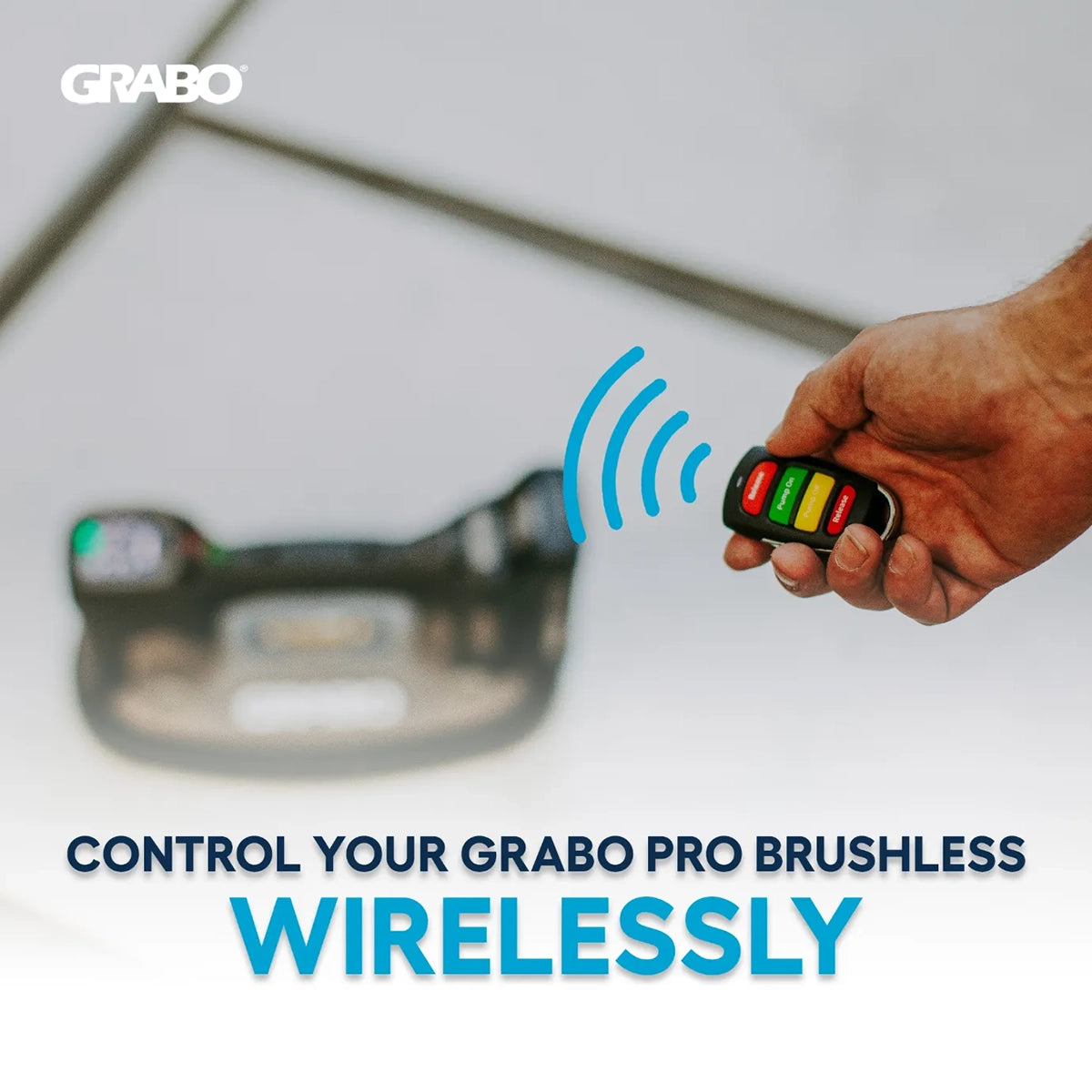 Grabo Pro Brushless Wireless Remote Control Your Grabo Tool From A Distance