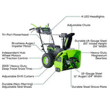 Greenworks Electric Snow Blower