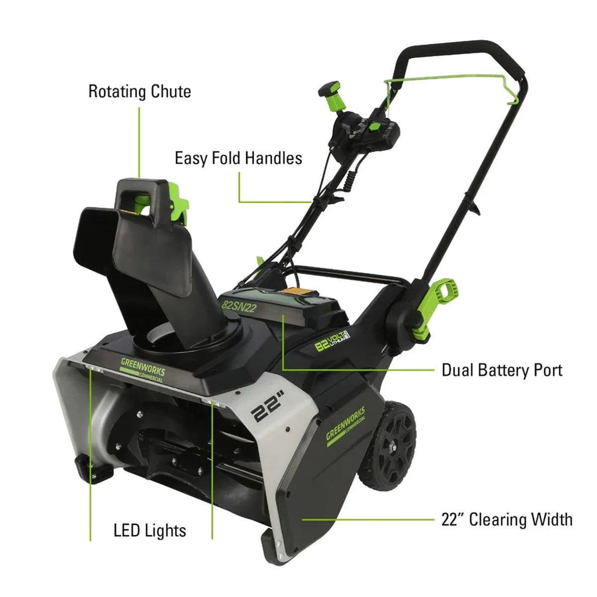 Greenworks Snow Remover