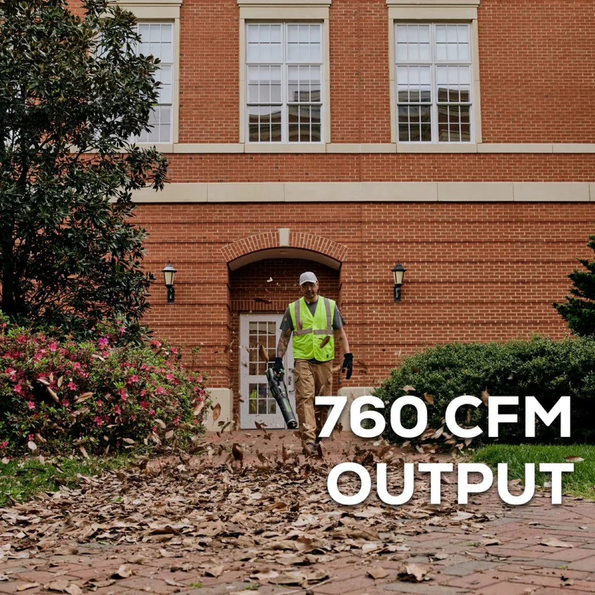 Greenworks 82V Handheld Brushless Axial Blower with 4AH Battery and 8A Dual Port Charger High Output