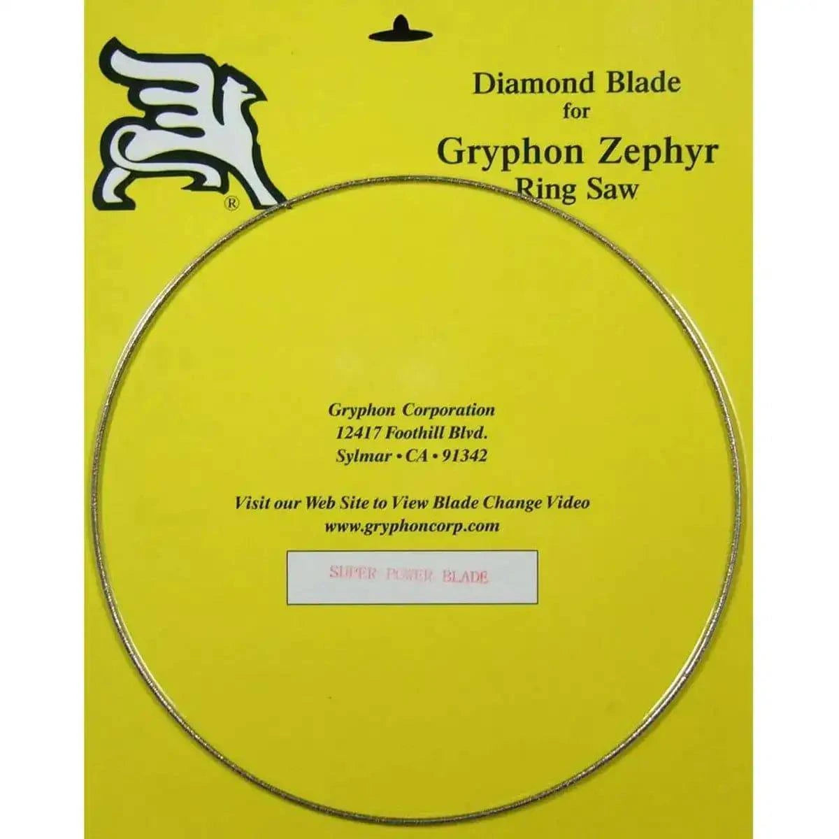 Gryphon Zephyr Diamond Blades