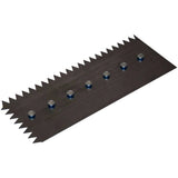 Gundlach Versablade Trowel Blades 1/2" x 15/32" V Notch