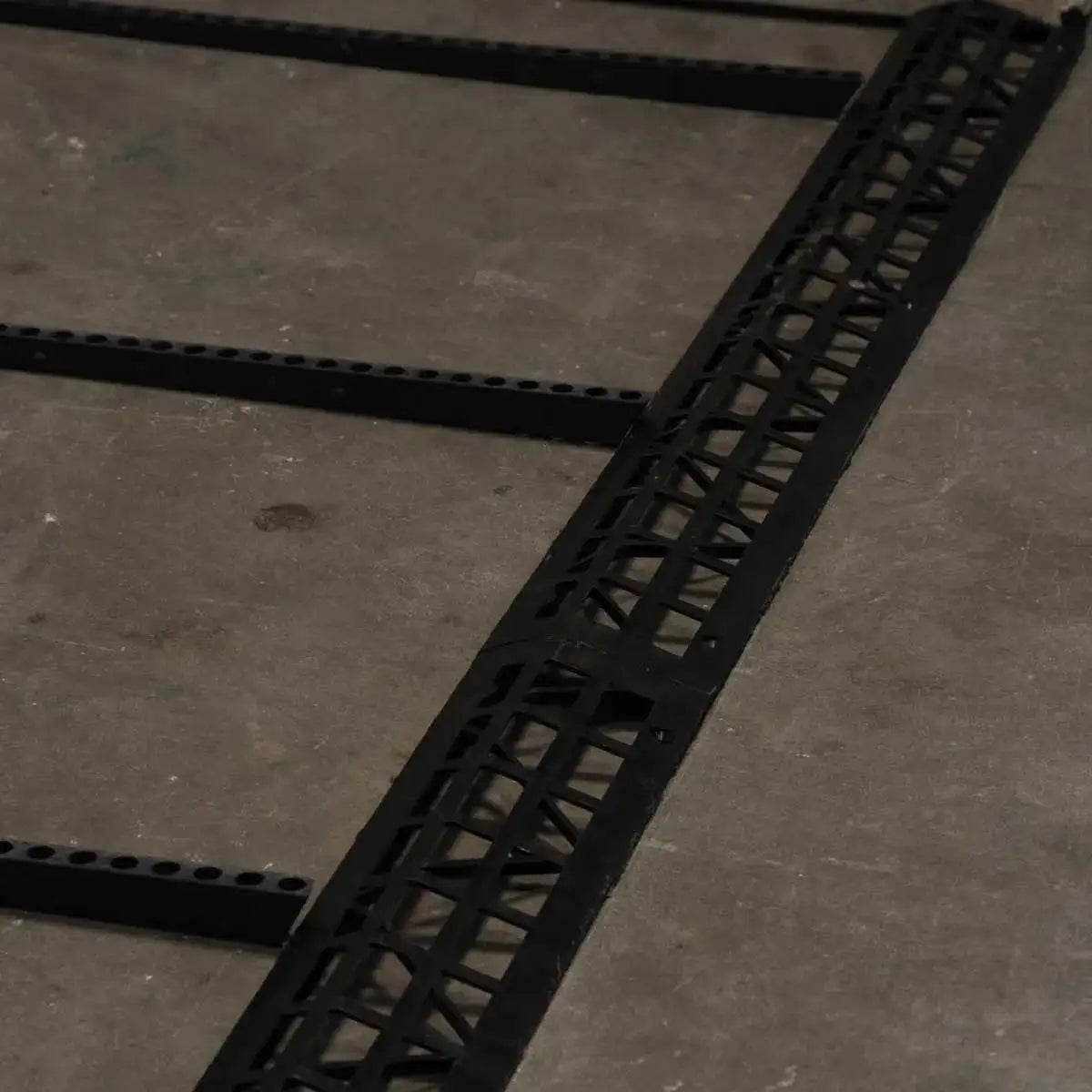 handi kirb roll-in, wheelchair accessible shower when recessing the compartment floor is not achievable or practical