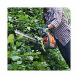Low noise engine hedge trimmer, Long cutter bar, extended reach hedge trimmer gas powered