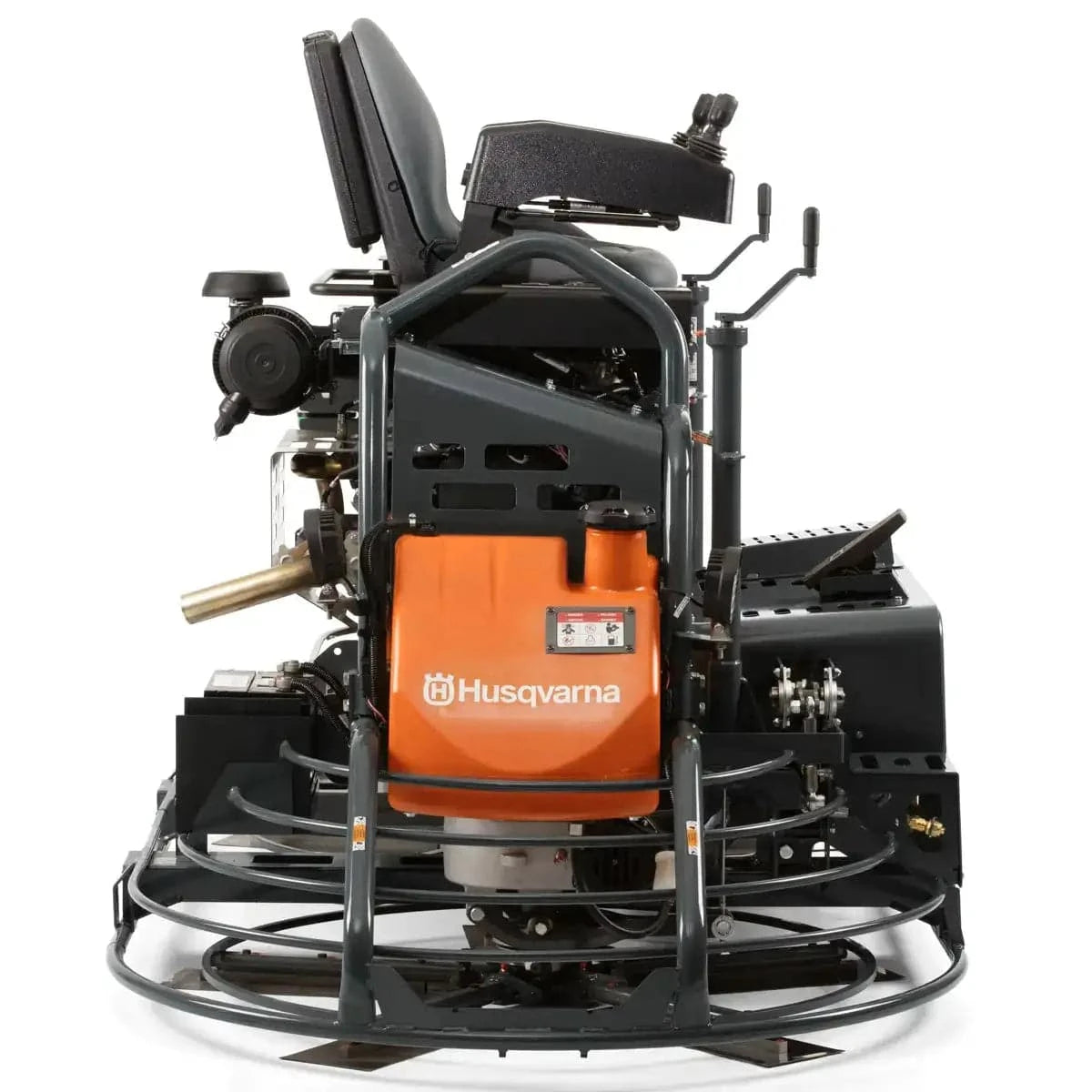 970461606 Husqvarna 48" Riding gas Power Trowel CRT-48-37V-PS side view