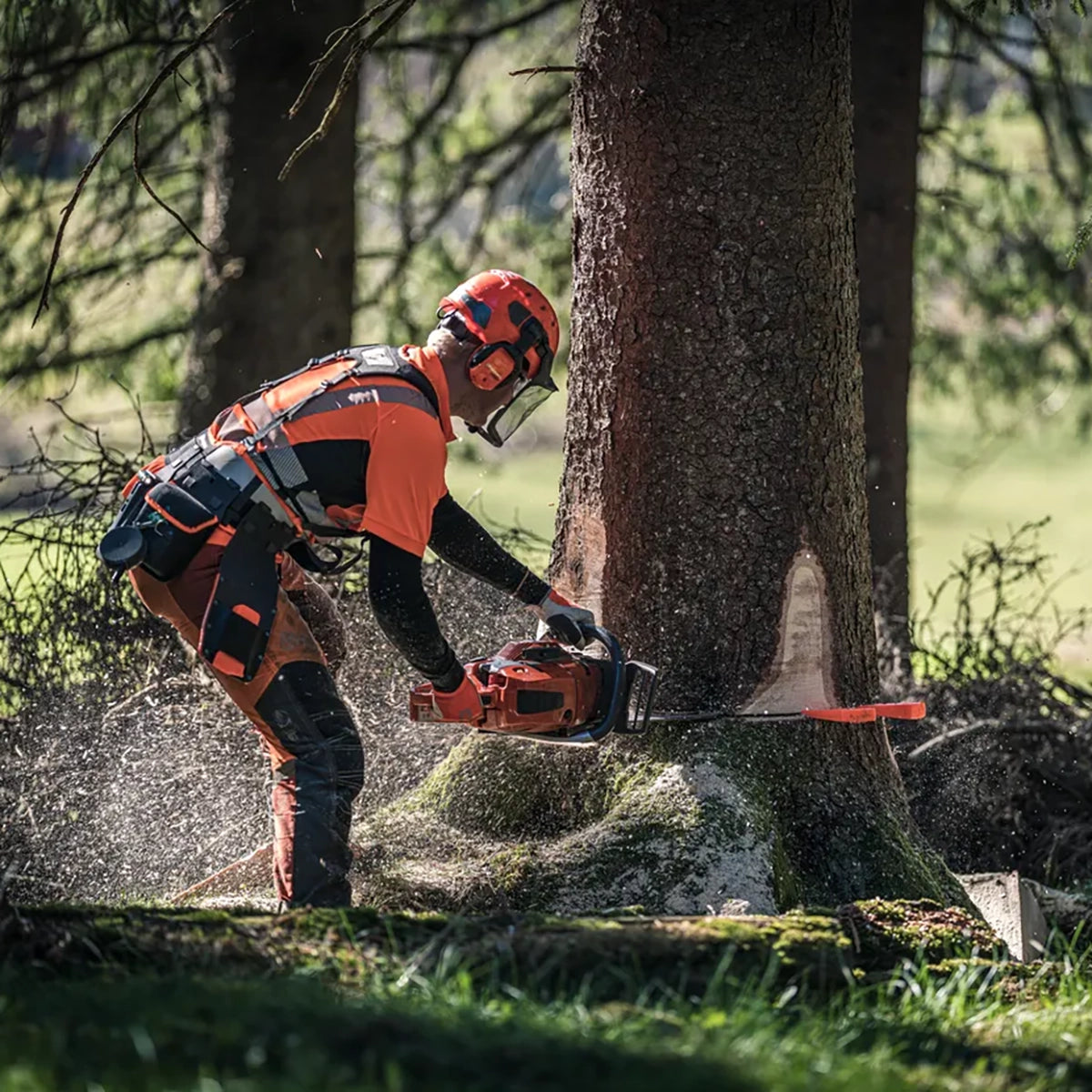 Husqvarna 572 XP G Gas Chainsaw In Use
