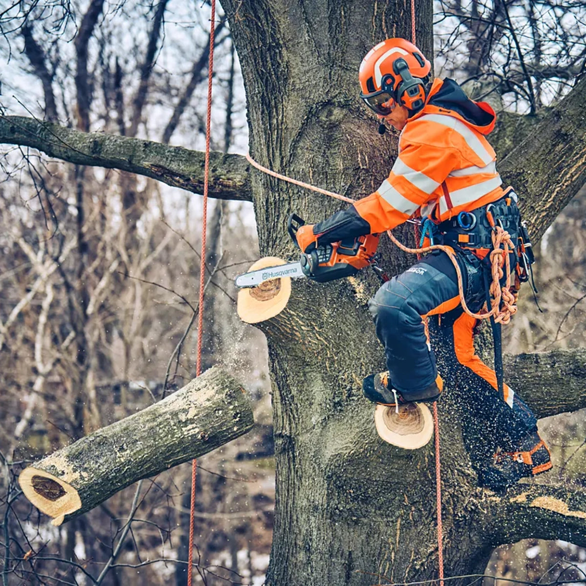 Husqvarna T542i XP Chainsaw In Use