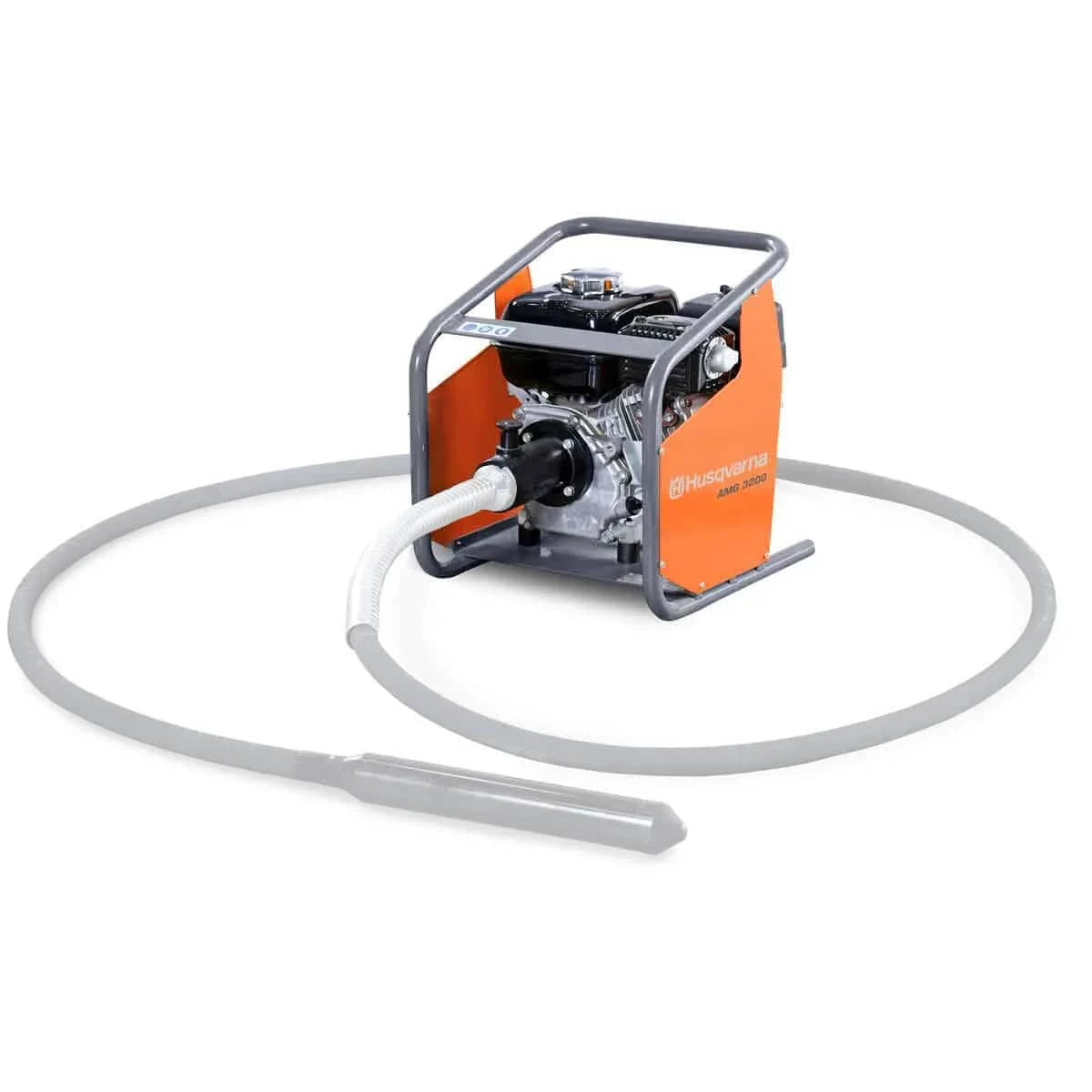 Husqvarna AMG 3200 Concrete Vibrator Power Unit with shaft & head