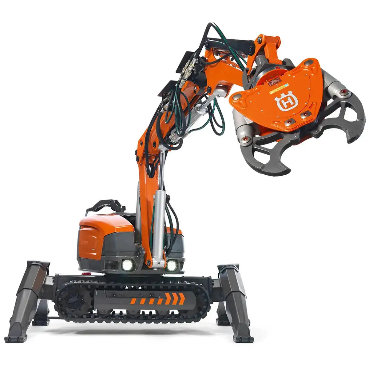 Husqvarna DXR 300 Demolition Robot with DCR 300 Crusher