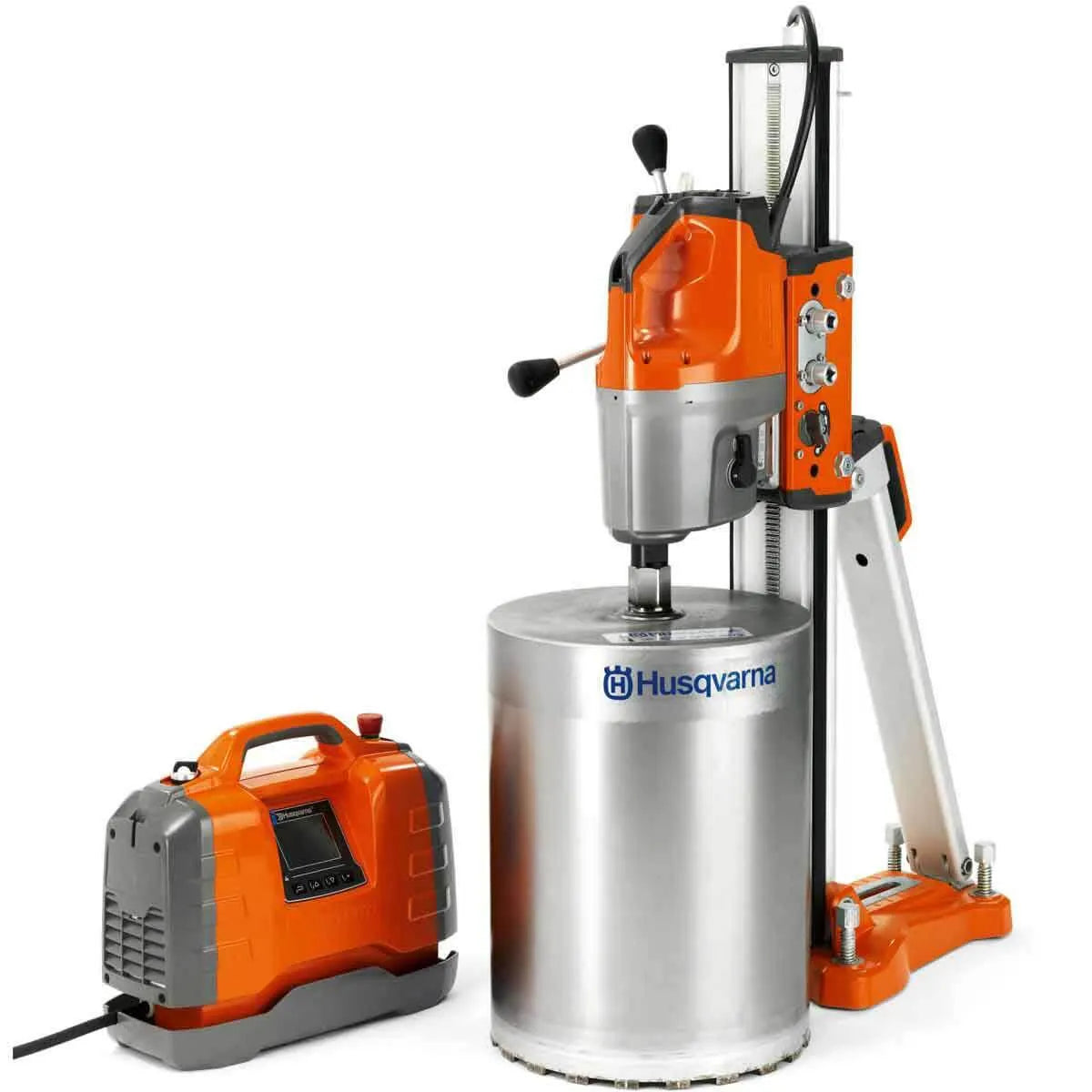 Husqvarna DM650 Core Drill and PP65 Power Pack with Diamond Bit