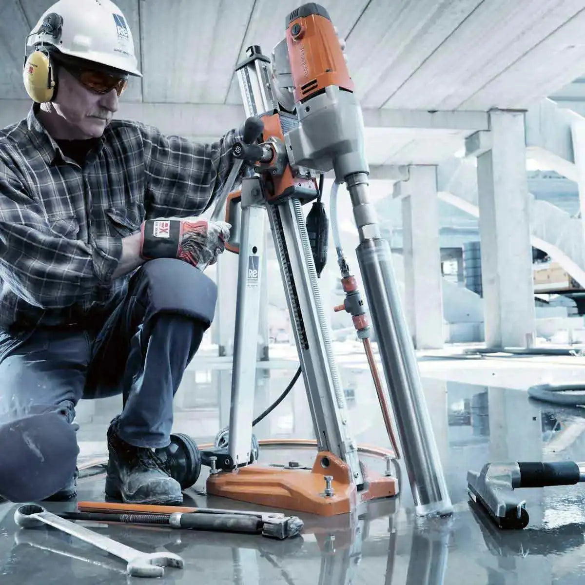 Husqvarna DMS 240 Concrete Core Drilling