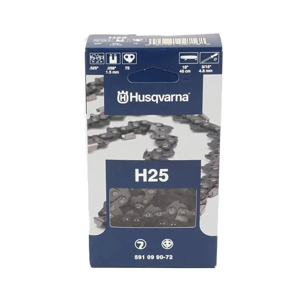 Husqvarna H25 18" Chain .058" Gauge .325" Pitch