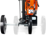 Adjustable Wheels on Cutting Cart