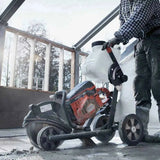Wet Cutting Concrete with K770 Cutting Cart