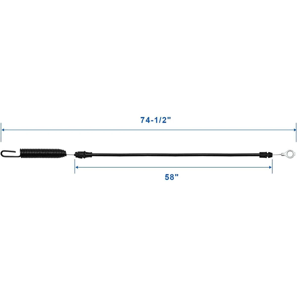 584243501 - Husqvarna CABLE MECHANICAL CLUTCH Measurement