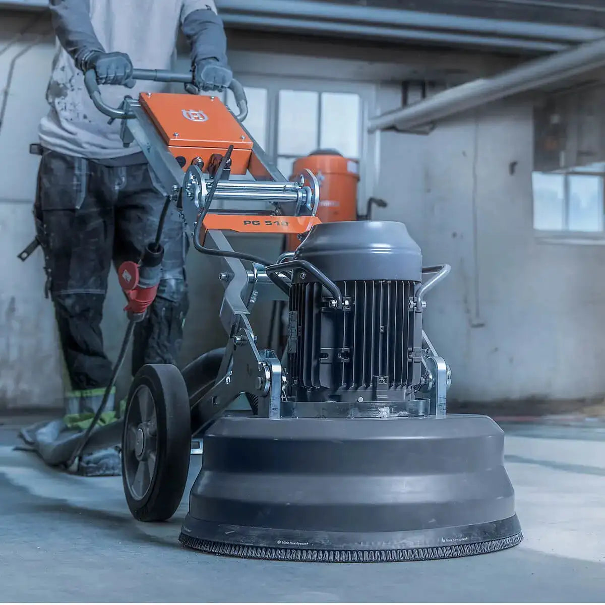 Husqvarna pg 510 planetary grinding disc concrete floor grinding