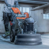 Husqvarna pg 510 planetary grinding disc concrete floor grinding